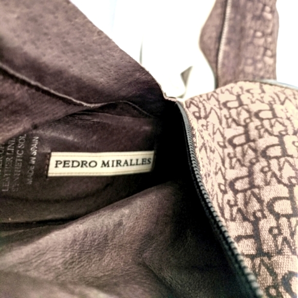 Get 50% off- PEDRO MIRALLES Size 9 Medium Vintage heeled Ankle Boots - Picture 15 of 16